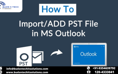 How to manage PST files in Outlook?