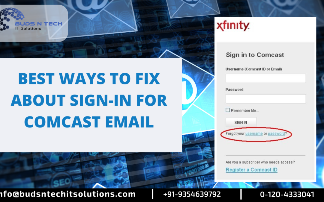 Best Ways To Fix About Sing-in For Comcast Email