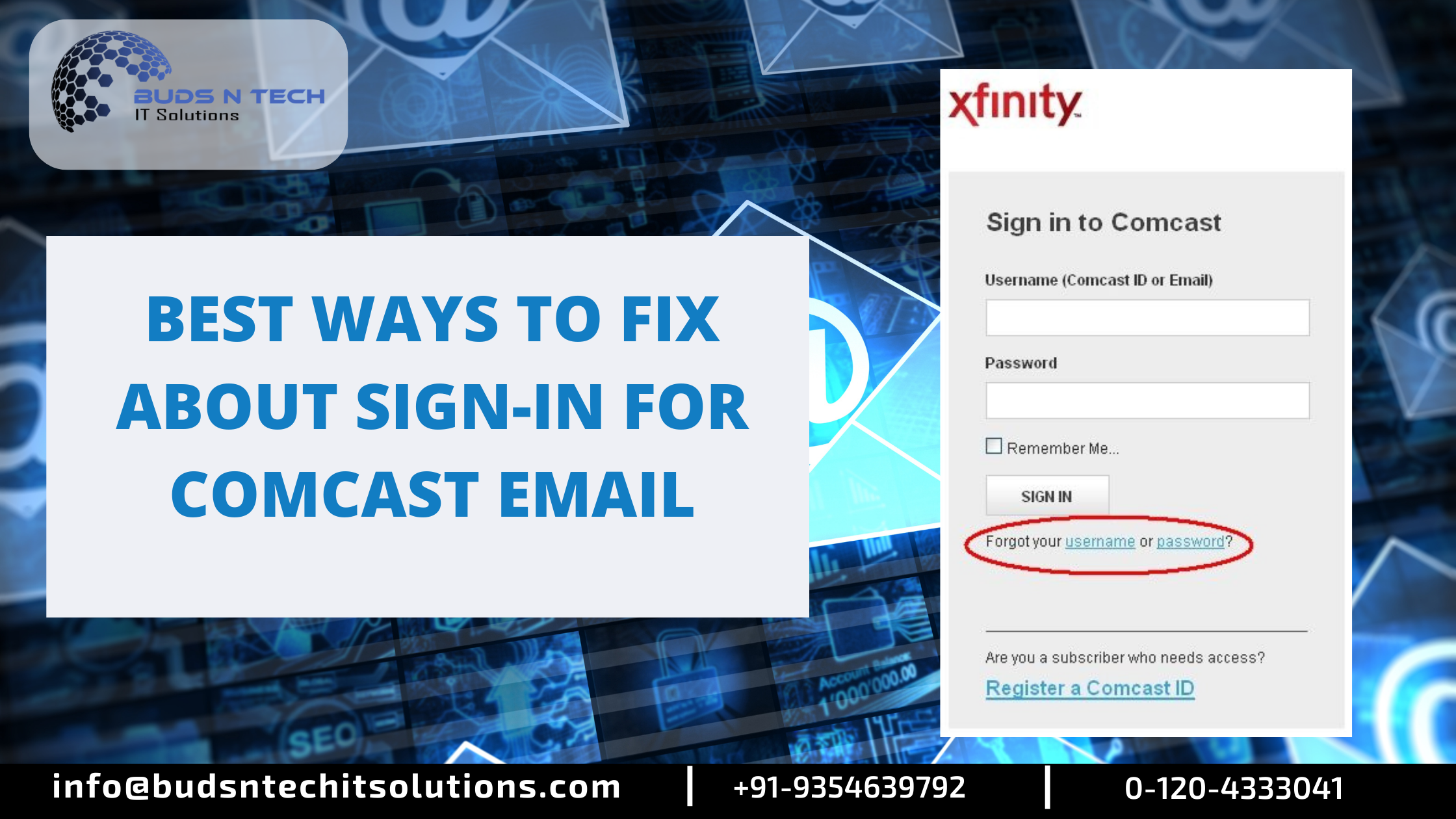 BEST WAYS TO FIX ABOUT SIGN-IN FOR COMCAST EMAIL￼